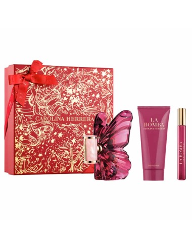 Carolina Herrera La Bomba Eau De Parfum Vaporisateur 80ml Coffret 3 Produits