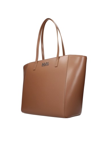 Karl Lagerfeld Brown Polyethylene Shoulder Bag - Paloma Private Club