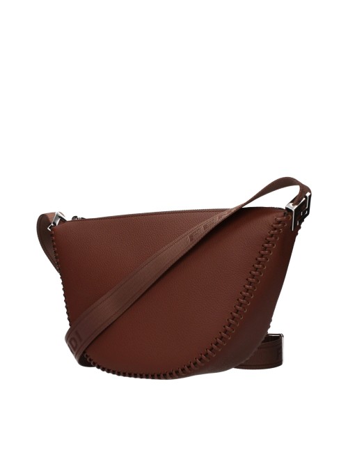 Fendi Brown Leather Crossbody Bag