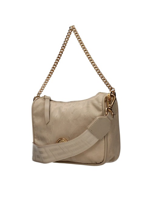 Sac à Main Versace Beige en Toile et Cuir