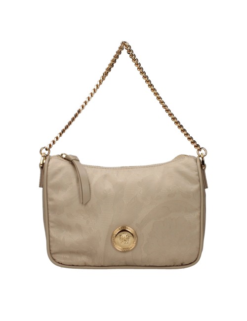 Sac à Main Versace Beige en Toile et Cuir