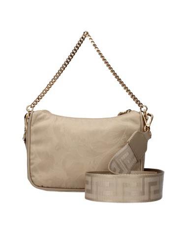 Sac à Main Versace Beige en Toile et Cuir