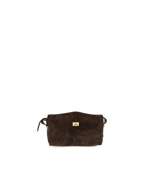 Sac Balenciaga Le 7 Medium Marron Cuir de Veau