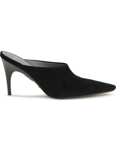 Escarpins Balenciaga Duchesse 90 en Daim Noir Made in Italy