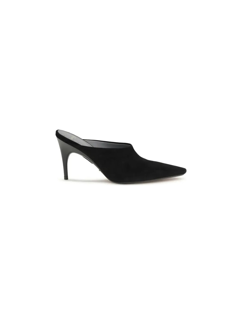 Escarpins Balenciaga Duchesse 90 en Daim Noir Made in Italy