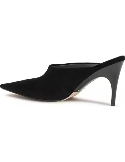 Escarpins Balenciaga Duchesse 90 en Daim Noir Made in Italy