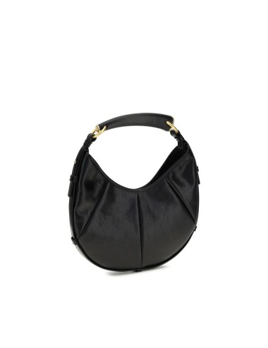 Saint Laurent Black Calf Leather Bos Taurus Shoulder Bag