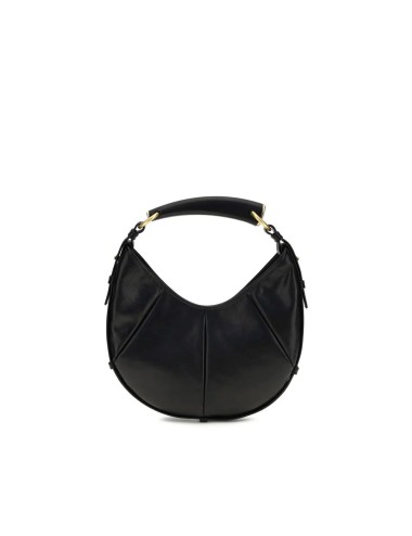 Saint Laurent Black Calf Leather Bos Taurus Shoulder Bag