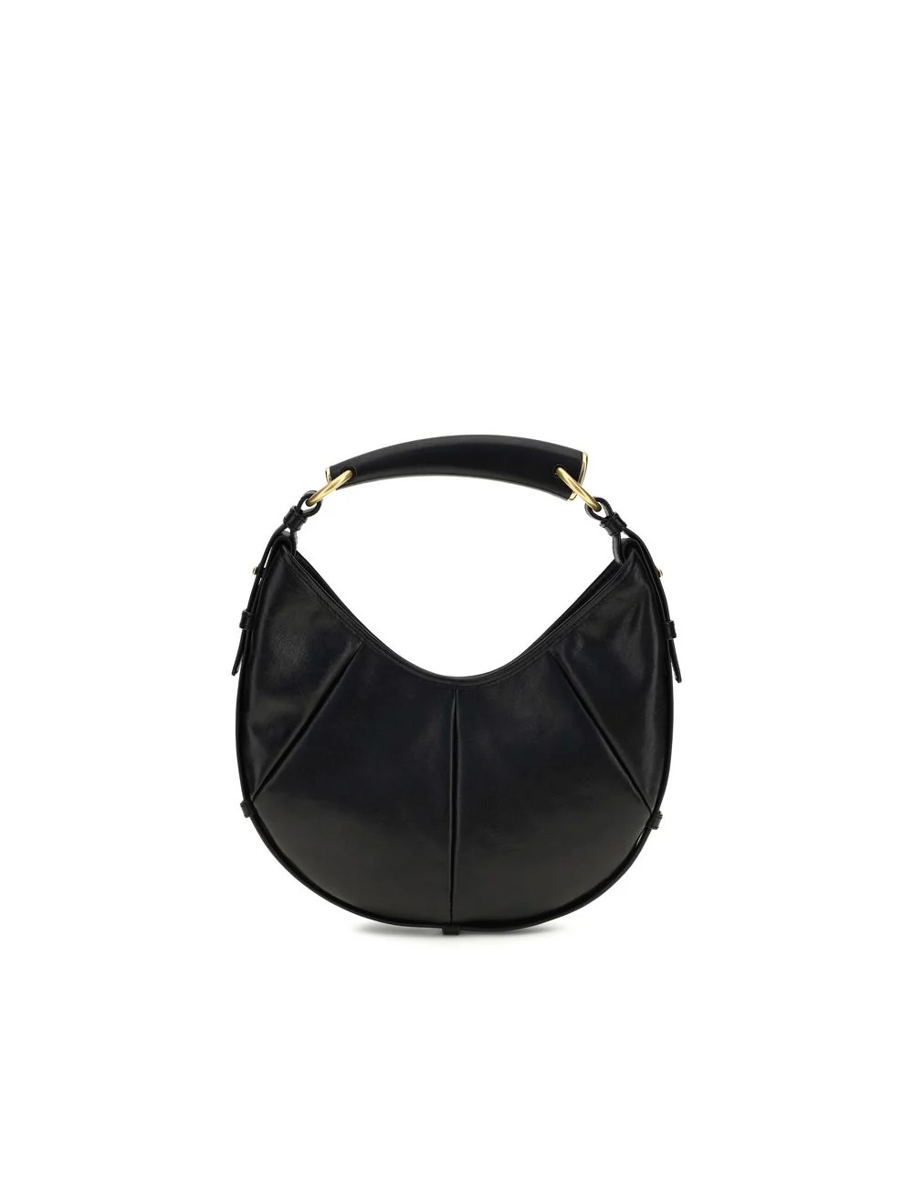 Saint Laurent Black Calf Leather Bos Taurus Shoulder Bag