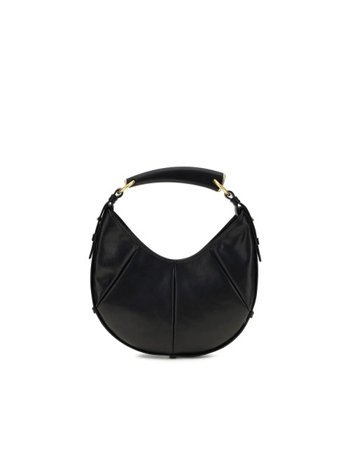 Saint Laurent Black Calf Leather Bos Taurus Shoulder Bag