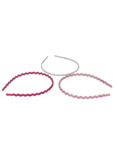 Inca Fine Headbands With Glitter 3 Units