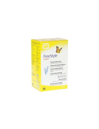 Abbott Freestyle 50 Sterile Glucose Lancets