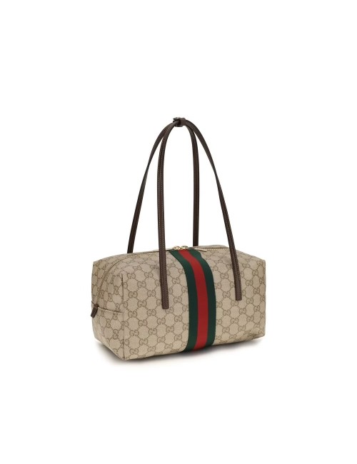 Sac Gucci beige en tissu - sac de luxe femme élégant