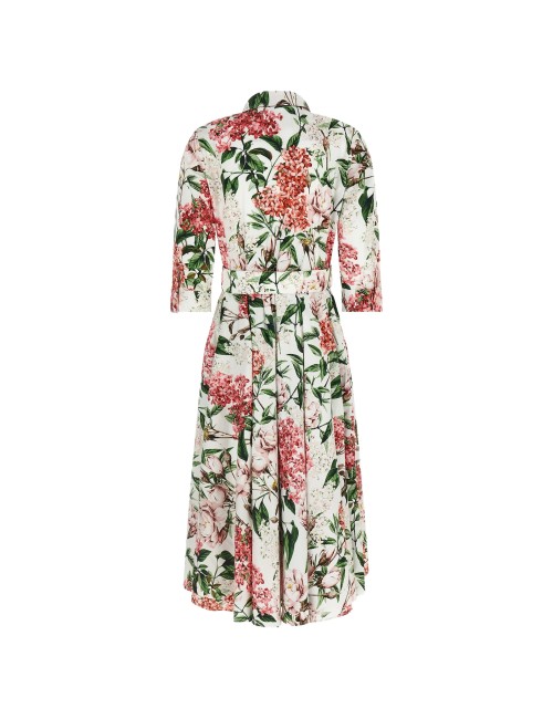 Robe Samantha Sung à fleurs ceinturée