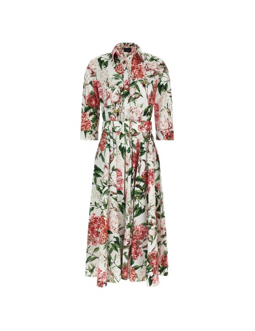 Robe Samantha Sung à fleurs ceinturée