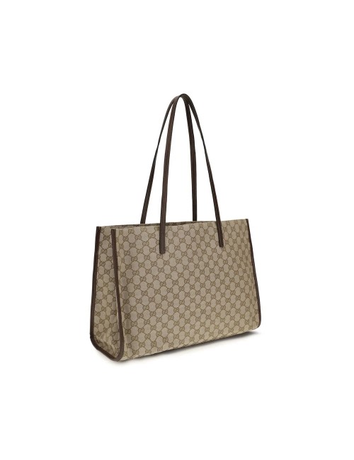 Gucci Beige Polyester Shoulder Bag