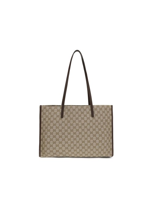 Gucci Beige Polyester Shoulder Bag