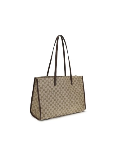 Gucci Beige Polyester Shoulder Bag