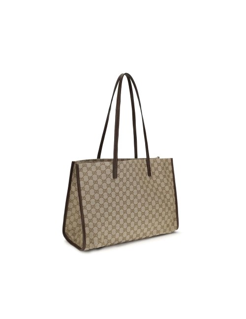 Gucci Beige Polyester Shoulder Bag