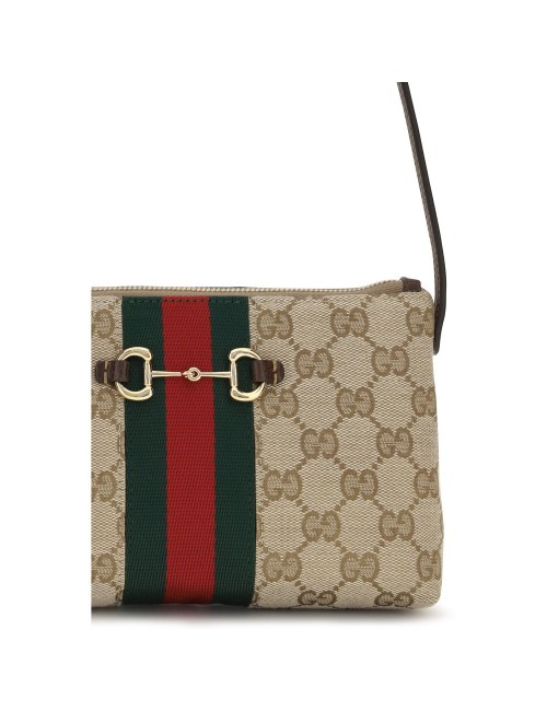 Sac Gucci beige en toile - sac de luxe femme élégant