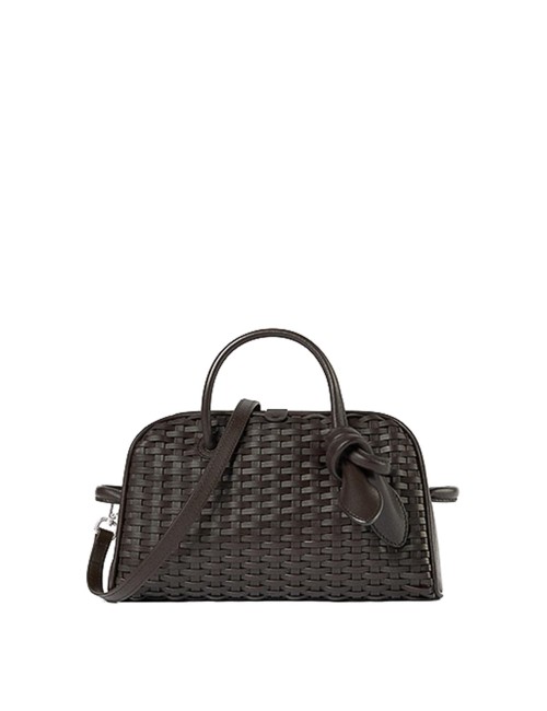 Sac Jacquemus marron bandoulière - élégance moderne femme