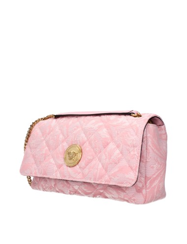 Sac Versace Femme Tissu Rose – Sac Bandoulière