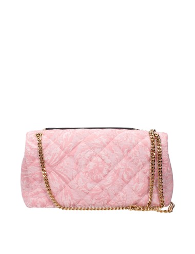 Sac Versace Femme Tissu Rose – Sac Bandoulière