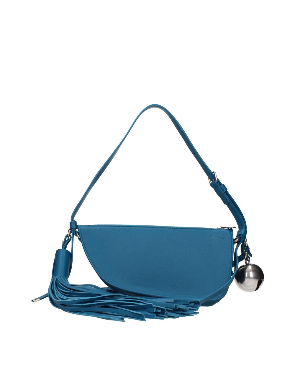 Sac Burberry Bleu Cuir Femme – Sac Bandoulière - Cuir Veau