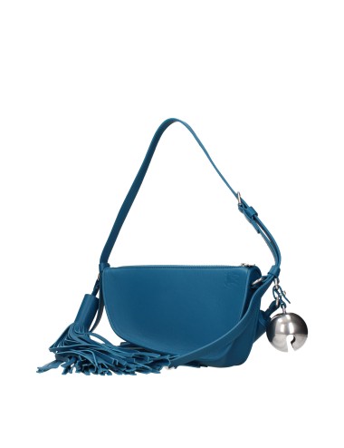 Sac Burberry Bleu Cuir Femme – Sac Bandoulière - Cuir Veau