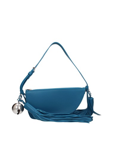 Sac Burberry Bleu Cuir Femme – Sac Bandoulière - Cuir Veau