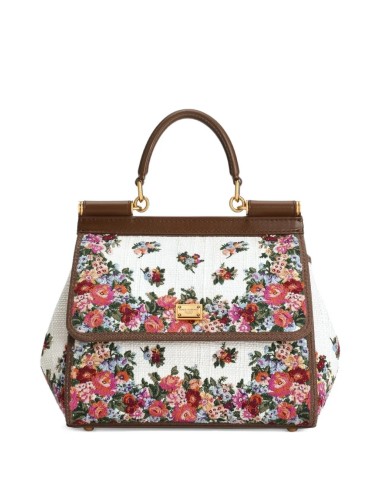 Sac Dolce & Gabbana Marron Femme – Cuir Italien Premium Sac à Main Luxe