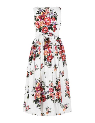Maxi Robe Blanche Dolce & Gabbana – Robe Longue