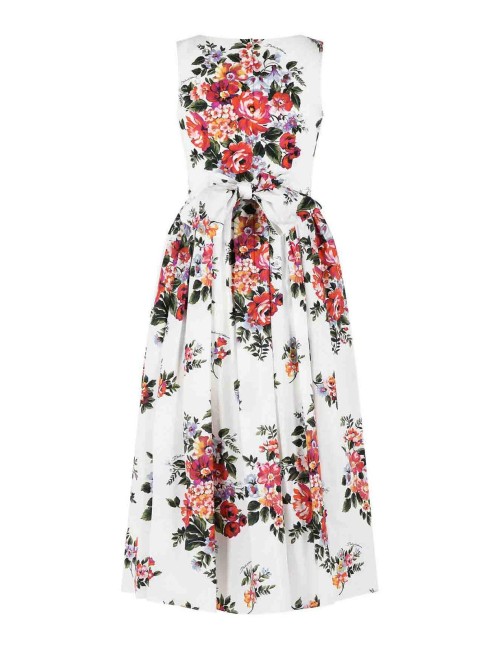 Maxi Robe Blanche Dolce & Gabbana – Robe Longue