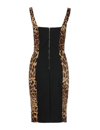 Robe Au Genou - Multicolore - DOLCE & GABBANA