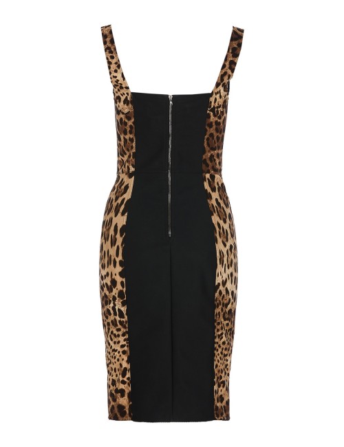Robe Au Genou - Multicolore - DOLCE & GABBANA