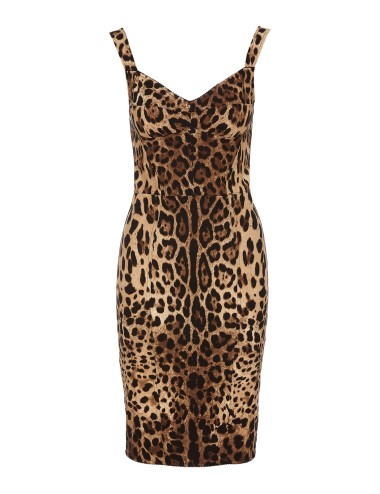 Robe Au Genou - Multicolore - DOLCE & GABBANA