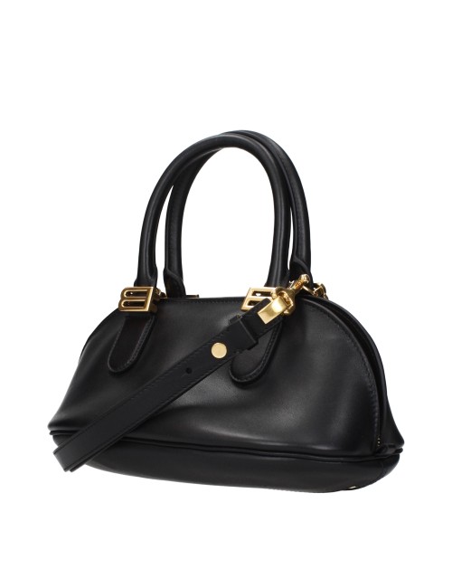 Sac Bowling Balenciaga Noir – Bolero Mini Cuir Luxe
