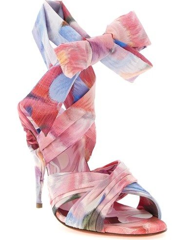 Sandale à Talons Christian Louboutin Femme Multicolore – Chaussure Luxe