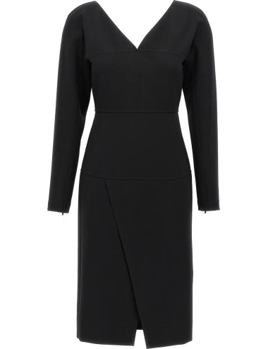 Robe Longue Manches Fendi Midi Femme – Robe Jersey Stretch