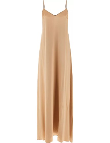 Robe Longue Viscose Beige - Ferragamo