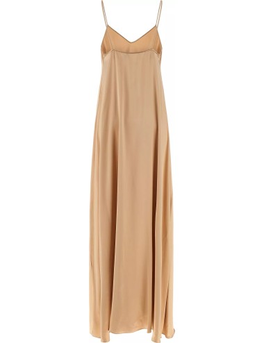 Robe Longue Viscose Beige - Ferragamo