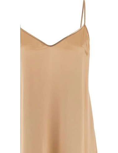Robe Longue Viscose Beige - Ferragamo