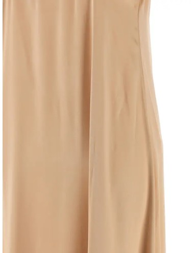Robe Longue Viscose Beige Ferragamo – Maxi Robe Luxe Italien