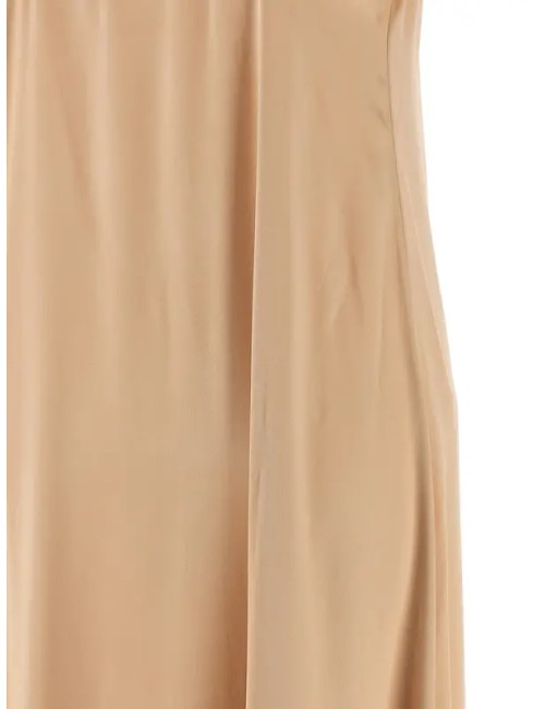 Robe Longue Viscose Beige - Ferragamo
