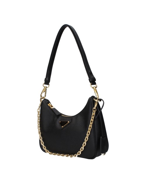 Sac à Main Prada Noir Femme – Cuir Luxe Italien Sac Bandoulière