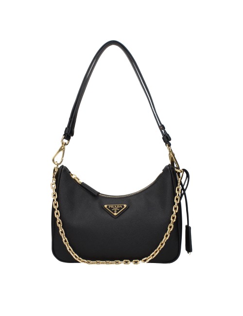 Sac à Main Prada Noir Femme – Cuir Luxe Italien Sac Bandoulière