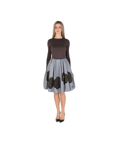 Jupe Imprimée Roses Miu Miu – Coton Luxe Italien Volants