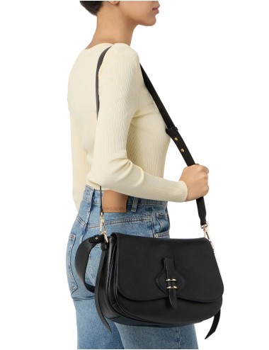Sac Coccinelle Noir – Borsa Donna Cuir Italien