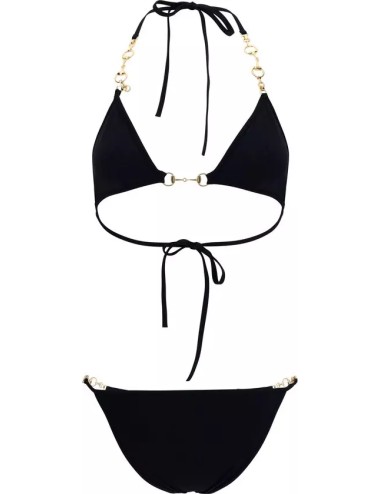 Bikini Gucci Femme Horsebit – Stretch Jersey Noir