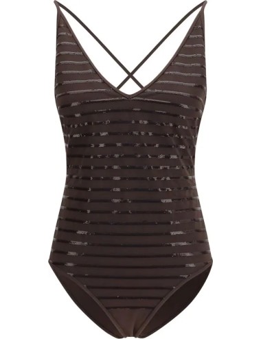 Maillot de bain Brunello Cucinelli femme – Cuer brown sequins
